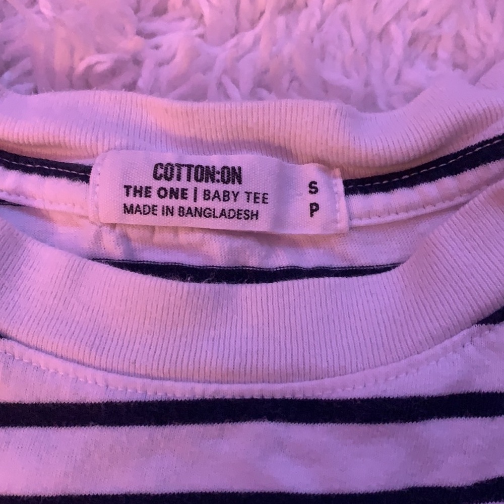 STRIPED BABY TEE - Picture 2 of 2